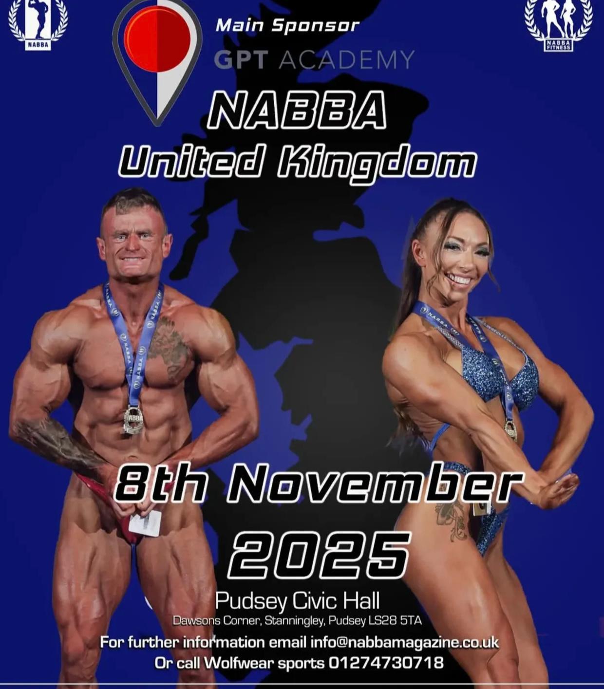 NABBA United Kingdom - 8th November 2025 Full Tan Package
